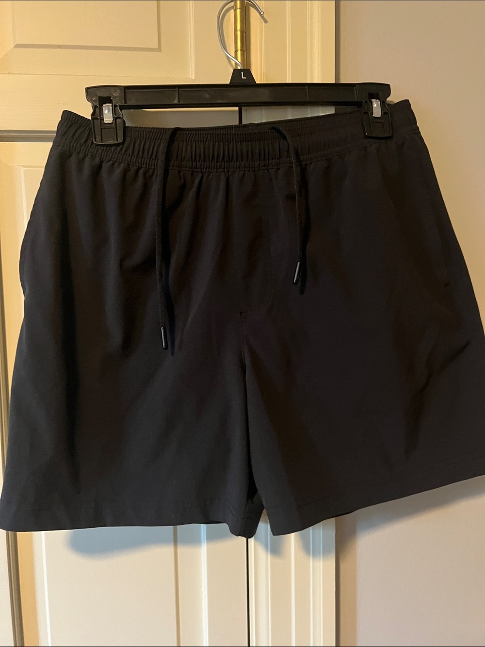 CHUBBIES Black Casual Drawstring Shorts